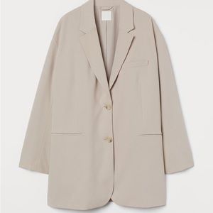H&M Oversized Blazer Size L (fits like XXL d/t oversized fit)